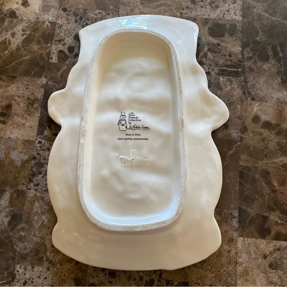 St. Nicholas Square The Snow Friends Collection Snowman Holiday Plate - Picture 6 of 10